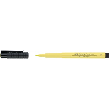 Pitt artist pen galben lamaie faber-castell