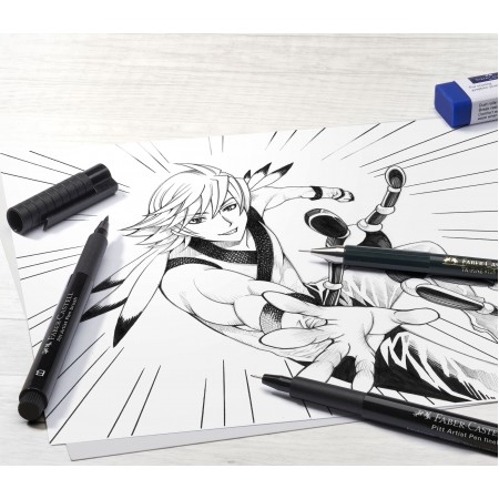 Pitt artist pen manga starter set faber-castell