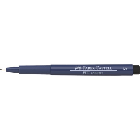 Pitt artist pen s albastru indian faber-castell