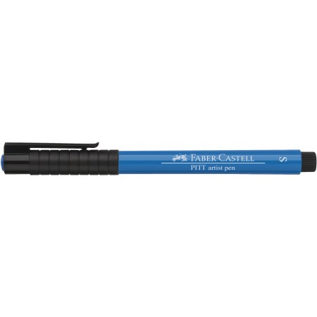 Pitt artist pen s albastru phtalo faber-castell