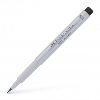 Pitt artist pen soft brush gri rece i faber-castell