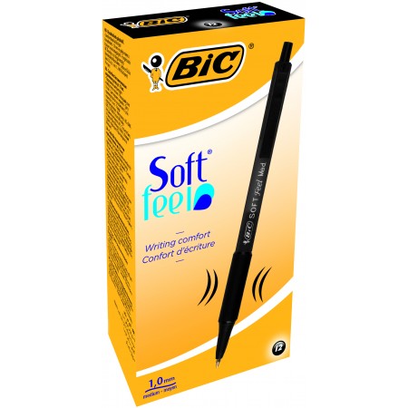 Pix cu mecanism negru soft feel bic