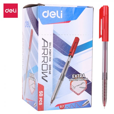 Pix unica folosinta 0.7mm arrow rosu deli Pix unica folosinta 0.7mm arrow rosu deli