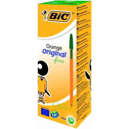 Pix unica folosinta verde 20/cut orange bic