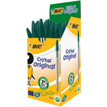 Pix unica folosinta verde cristal medium bic