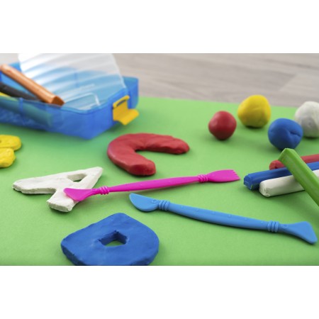 Plastilina 10 culori cutie plastic eberhard faber Plastilina 10 culori cutie plastic eberhard faber