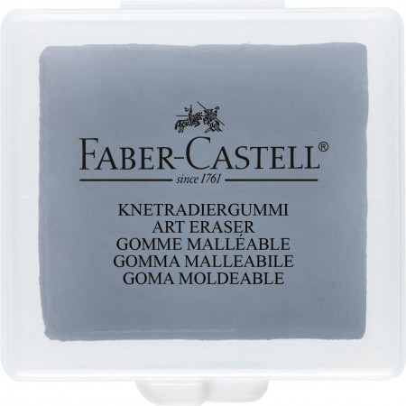 Radiera arta si grafica gri faber-castell