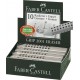 Radiera creion grip 2001 gri faber-castell
