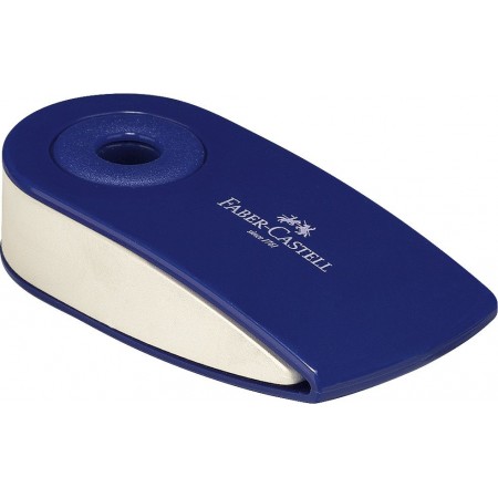 Radiera creion sleeve rosie/albastra faber-castell Radiera creion sleeve rosie/albastra faber-castell