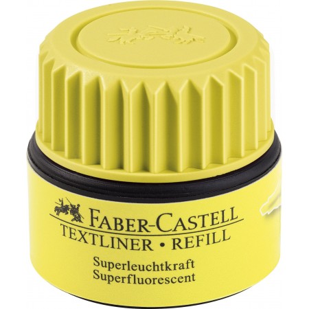 Refill textmarker galben 1549 faber-castell Refill textmarker galben 1549 faber-castell