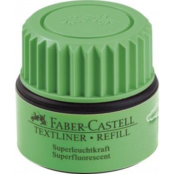 Refill textmarker verde 1549 faber-castell