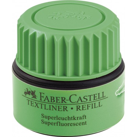 Refill textmarker verde 1549 faber-castell