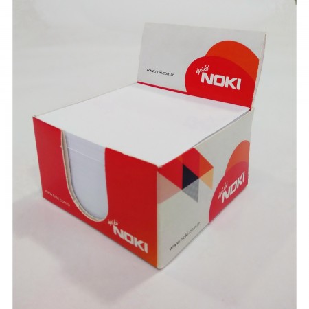 Rezerva cub hartie alba 400 file suport carton noki