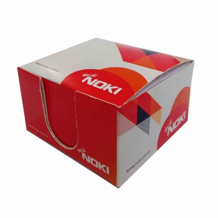 Rezerva cub hartie alba 400 file suport carton noki