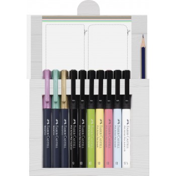 Pitt artist pen caligrafic starter set faber-castell Pitt artist pen caligrafic starter set faber-castell