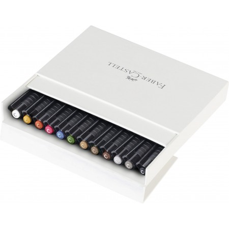 Pitt artist pen caligrafic cutie studio 12 buc faber-castell Pitt artist pen caligrafic cutie studio 12 buc faber-castell