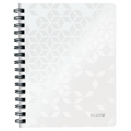 Caiet birou spira a5 dictando alb coperta pp wow leitz Caiet birou spira a5 dictando alb coperta pp wow leitz