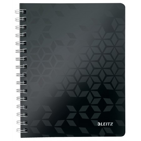Caiet birou spira a5 dictando negru coperta pp wow leitz Caiet birou spira a5 dictando negru coperta pp wow leitz