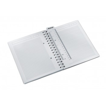 Caiet birou spira a5 aritmetica verde coperta pp wow leitz