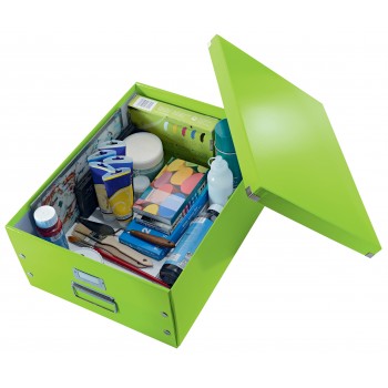 Cutie depozitare mare verde click&store leitz Cutie depozitare mare verde click&store leitz
