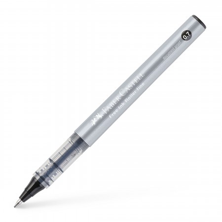 Roller free ink 0.7mm negru faber-castell