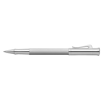 Roller guilloche rhodium graf von faber-castell