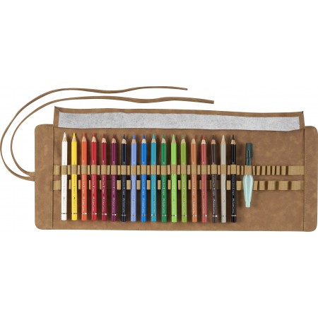 Rollup 18 creioane colorate a.durer magnus+acces faber-castell Rollup 18 creioane colorate a.durer magnus+acces faber-castell