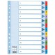 Separatoare index carton 1-12 mylar esselte