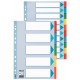 Separatoare index carton 5 coli standard esselte