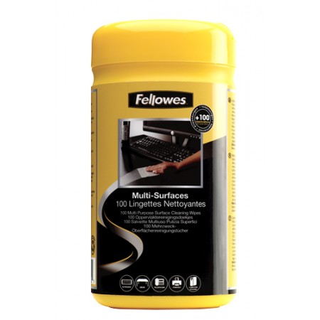 Servetele curatare suprafete 100/set fellowes