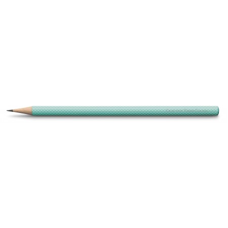 Set 3 buc creion grafit guilloche turcoaz graf von faber-castell Set 3 buc creion grafit guilloche turcoaz graf von faber-castell