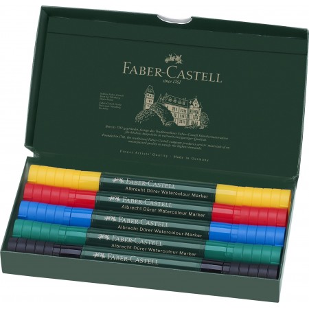 Set 5 markere solubile a.durer faber-castell