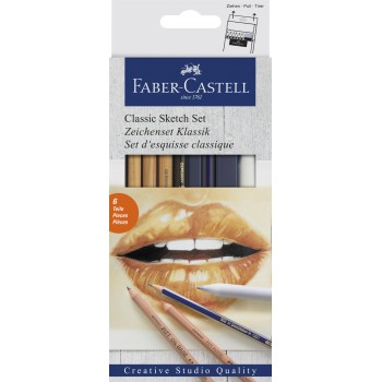 Set desen 6 buc pentru schite faber-castell