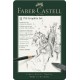 Set pitt monochrome grafit 11 buc faber-castell