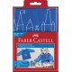 Sortulet pentru pictura albastru faber-castell
