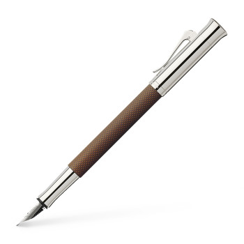 Stilou guilloche cognac f graf von faber-castell