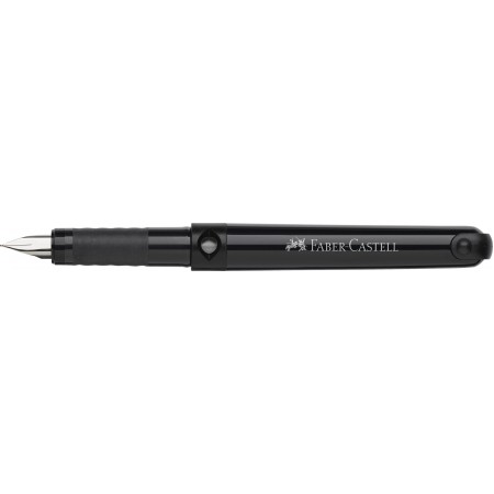 Stilou scolar vario negru faber-castell