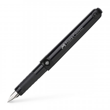 Stilou scolar vario negru faber-castell