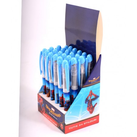 Stilou spiderman 24/set pigna