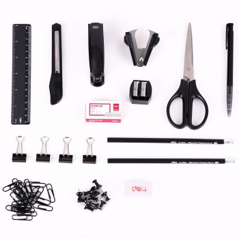 Suport birou echipat 14 piese 5 compartimente deli