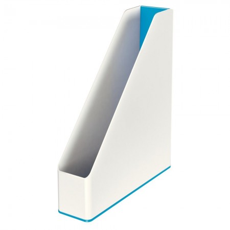 Suport documente plastic albastru metalizat/alb wow leitz Suport documente plastic albastru metalizat/alb wow leitz