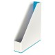 Suport documente plastic albastru metalizat/alb wow leitz Suport documente plastic albastru metalizat/alb wow leitz