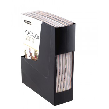 Suport documente plastic negru g2desk fellowes