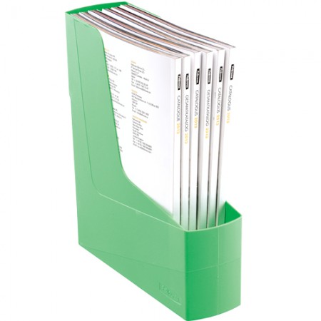 Suport documente plastic verde g2desk fellowes