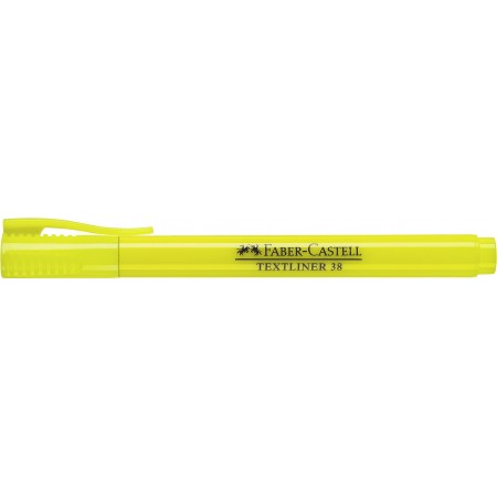 Textmarker galben 38 faber-castell
