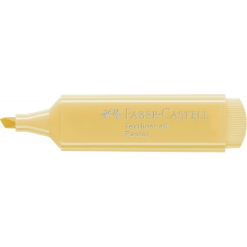 Textmarker galben pastel 1546 faber-castell