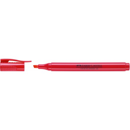 Textmarker rosu 38 faber-castell