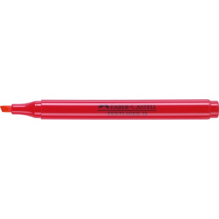 Textmarker rosu 38 faber-castell