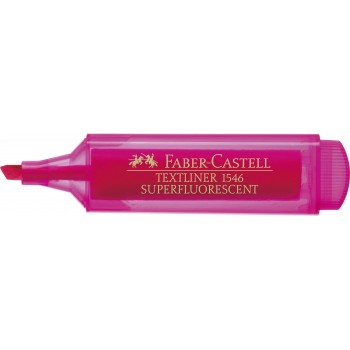 Textmarker roz superfluorescent 1546 faber-castell