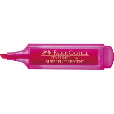 Textmarker roz superfluorescent 1546 faber-castell